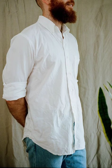 The Best Oxford Cloth Button Down Shirt| Reviewed by Typical Contents Traditional White Button-up Shirt, Vintage Unstructured Button-up Shirt, Oxford Cloth Button Down, Gitman Vintage, Oxford Shirts, Kamakura, Oxford Shirt, New Vintage, 3 Months