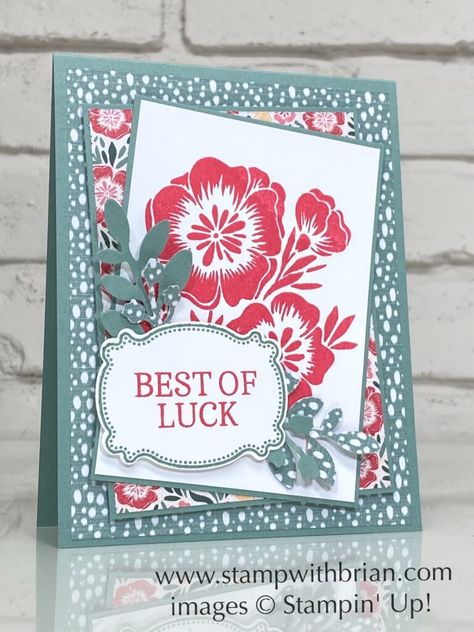 2023 Stampin Up Card Ideas, Rose Diy Paper, Flower With Paper, Flower Paper Craft, Christmas Birthday Cards, Designer Paper Cards, Rose Diy, Good Luck Cards, Hand Made Greeting Cards