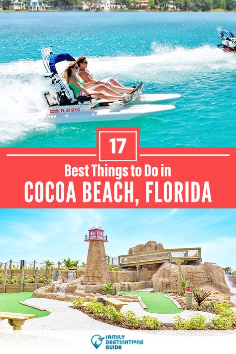 Want to see the most incredible things to do in Cocoa Beach, FL? We’re FamilyDestinationsGuide, and we’re here to help: From unique activities to the coolest spots to check out, discover the BEST things to do in Cocoa Beach, Florida - so you get memories that last a lifetime! #cocoabeach #cocoabeachthingstodo #cocoabeachactivities #cocoabeachplacestogo Coco Beach Florida, Cocoa Florida, Orlando Florida Vacation, Florida Getaway, Cocoa Beach Florida, Orlando Beach, Orlando Travel, Daytona Beach Florida, Orlando Vacation