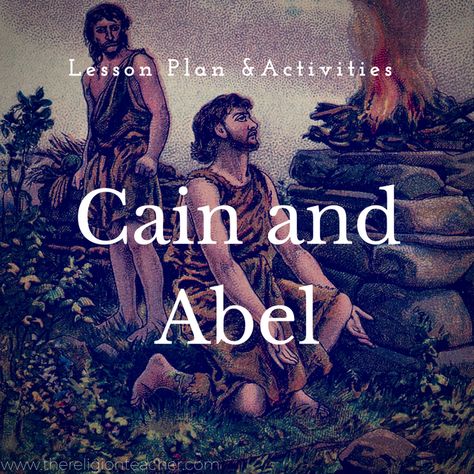 Cain And Able Object Lesson, Cain And Abel Activities, Tower Of Babel Activity, Lesson Plan Activities, Youth Bible Lessons, Sunday School Worksheets, Teen Bible Study, Sunday School Object Lessons, Catholic Theology