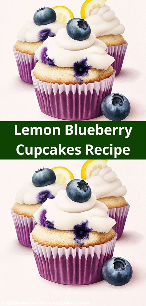 Searching for a quick and delicious recipe? These Lemon Blueberry Cupcakes are simple to whip up, making them an ideal choice for busy weeknights or impromptu gatherings. Enjoy a burst of sunshine in every cupcake! Lemon Lime Cupcakes, Blueberry Cupcakes Recipe, Lemon Blueberry Cupcakes, Lime Cupcakes, Blueberry Cupcakes, Lemon Cupcakes, Cupcakes Recipe, Cupcake Pan, Lemon Blueberry