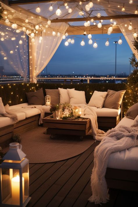 christmas decor ideas terrace decor small balcony ideas  balcony decor ideas outdoor balcony ideas christmas decor ideas Tree Decorating Ideas Outdoor, Pavilion Party, Outdoor Patio Party, December Baby Shower Ideas, Party Decorating Ideas, Tree Decorating Ideas, Balcony Design Ideas, Terrace Ideas, Boho Chic Living Room