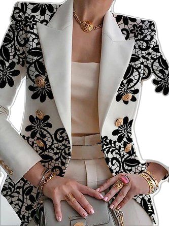 Formal Jackets For Women, Embroidered Blazer, Slim Blazer, Elegant Blazers, Types Of Coats, Woman Suit Fashion, Embroidered Clothes, Summer Black, Abayas Fashion