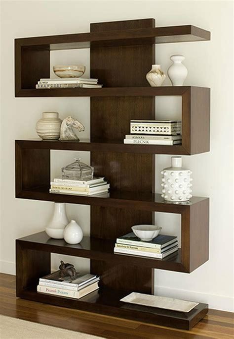 Bookshelf Design Ideas, Cheap Bookshelves, Contemporary Bookshelf, Modern Wooden Furniture, Creative Bookshelves, Home Decor Shelves, Bookcase Design, Wall Shelf Decor, Furniture Bookshelves