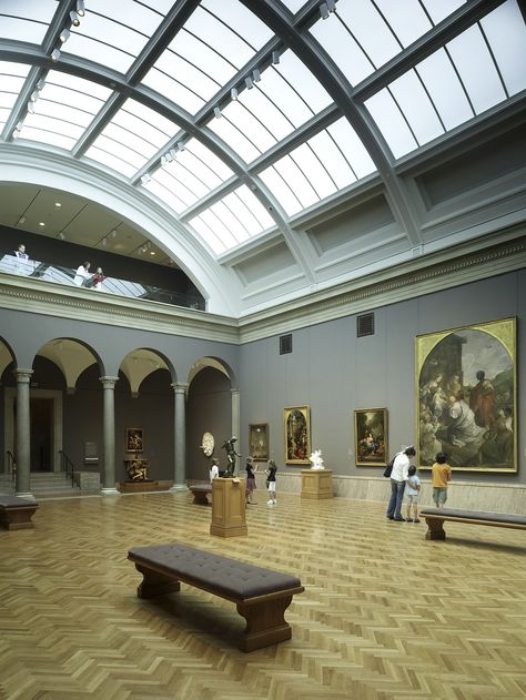 Cleveland Museum of Art | Rafael Viñoly Architects | Renovated 1916 building gallery. Photo: Brad Feinknopf Cleveland Art Museum, Cleveland Architecture, Cleveland Art, Cleveland Museum Of Art, Greek Revival, Cleveland Ohio, Gallery Photo, Facades, Engagement Shoot