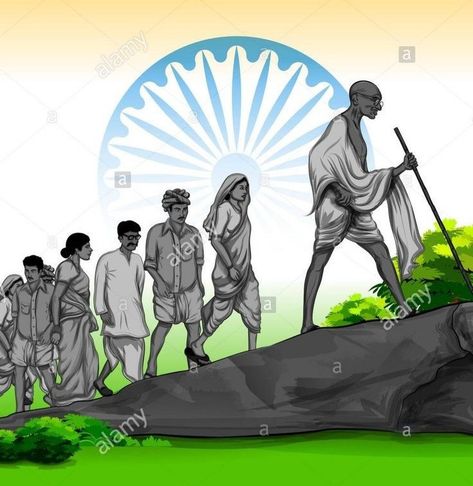 Indian Freedom Fighters Sketch, Freedom Fighters Sketch, Fighter Drawing, Gandhi Photos, Independence Day History, 2 October Gandhi Jayanti, India Background, Independence Day Pictures, Independence Day Drawing