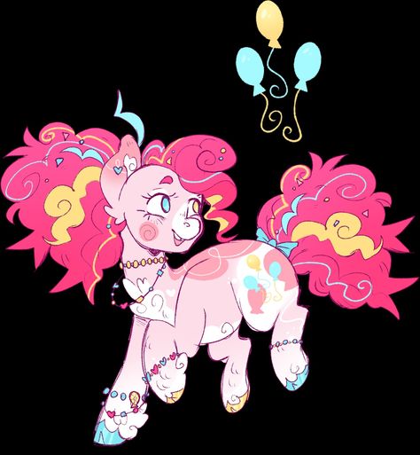 Pinkie Pie Fanart Pony, Mlp Pinkie Pie Redesign, Pinkamena Fanart, Pinkie Pie Redesign, Pony Sona, Pinkie Pie Fanart, Fluttershy Aesthetic, Mlp Poses, Mlp Redesigns