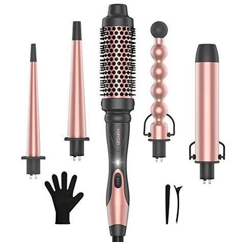 Hair Curler Wand, Curling Wand Set, Curling Brush, Heat Resistant Gloves, Curling Wand, My Aesthetic, Hair Iron, School Dance, Hair Curler