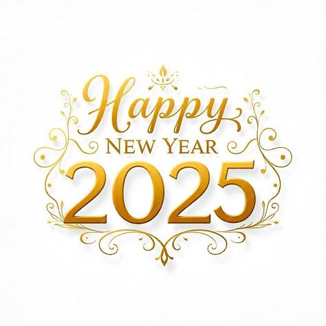 Ai generated Happy New Year 2025 | Premium AI-generated image Happy New Year 2025, Happy New Year Typography, Happy New Year Letter, New Year Typography, New Year Text, Artsy Background, New Year's Cake, Happy New Year Design, New Year Message