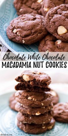 Chocolate Chip Macadamia Nut Cookies, White Chocolate Chip Macadamia Nut Cookies, Chocolate Macadamia Nut Cookies, White Chocolate Macadamia Nut Cookies, White Chocolate Macadamia Nut, Macadamia Cookies, Macadamia Nut Cookies, Nut Cookies, White Chocolate Macadamia