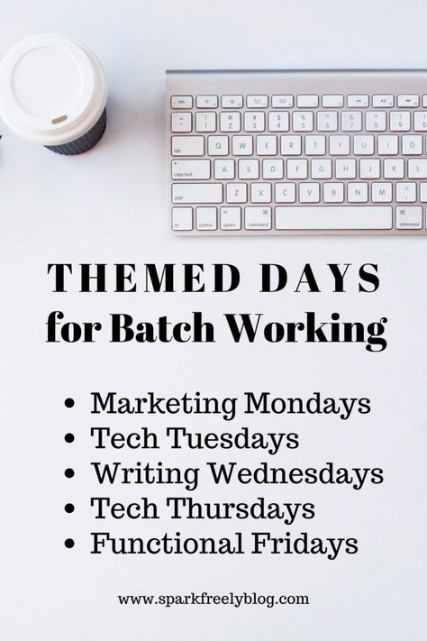 Using Themed Days For Easier Weekly Planning » Spark Freely Blog Tech Tuesday, Teaching Themes, Mom Brain, Post Divorce, Theme Days, Thirsty Thursday, Todo List, Classic Video Games, Lesson Planning