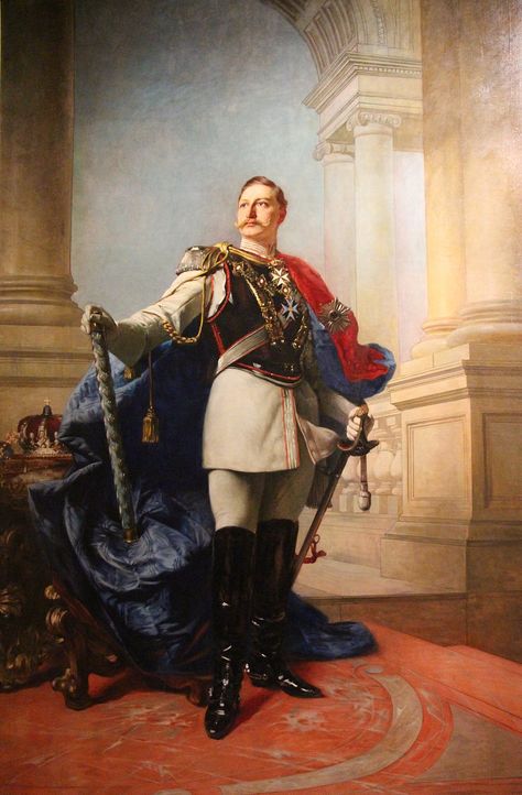 Kaiser Wilhelm Ii, Kaiser Wilhelm, German Heritage, German History, Les Continents, History Painting, Modern History, European History, Space Opera