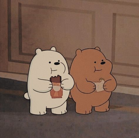 Beruang Grizzly, We Bear Bears, Ice Bear We Bare Bears, We Bare Bear, We Bare Bears Wallpapers, Bear Bears, Ice Bear, Ice Bears, 강아지 그림