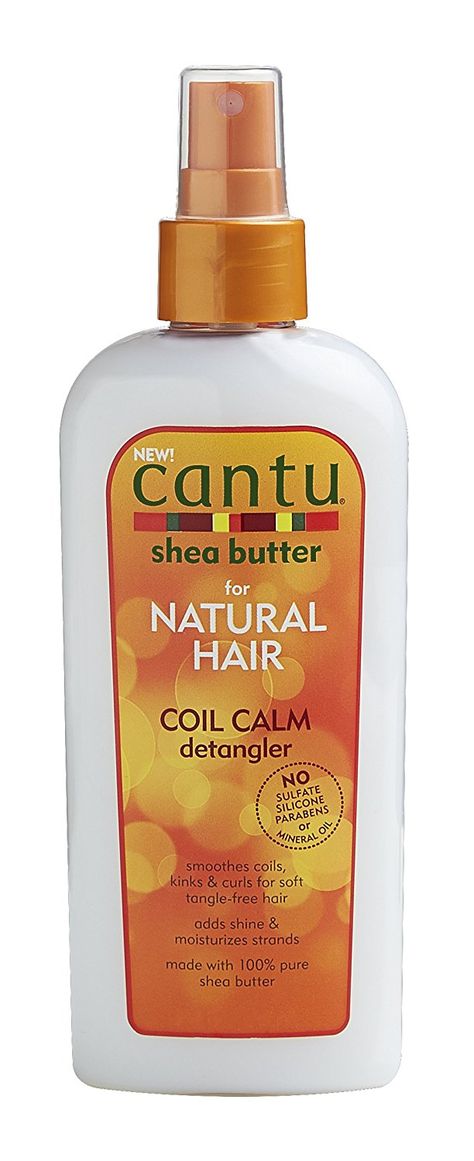 Cantu Detangler, Cantu Hair, Cantu For Natural Hair, Cantu Shea Butter For Natural Hair, Tangle Free Hair, Hair Coils, 4c Natural Hair, Mixed Hair, Long Natural Hair