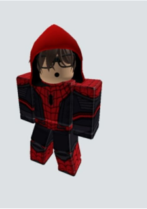 Spider Man Roblox Avatar, Roblox Spiderman Outfit, Spiderman Roblox Avatar, Spiderman Anime, New Spiderman, Outfit Ideas Emo, Spiderman Girl, Spiderman Characters, Free Avatars