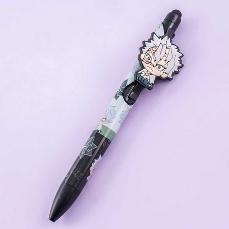 Demon Slayer Stylus Ballpen - Shinazugawa Sanemi - Blippo Kawaii Shop Sanemi Keychain, Demon Slayer Character, Japanese Pen, Unique Tattoos For Women, My Hero Academia Merchandise, Anime Demon Slayer, Anime Jewelry, My Shopping List, Super Kawaii