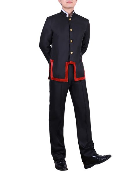 PRICES MAY VARY. - Hanako Kun Cosplay Costume Toilet Bound Hanako Kun School Uniform Hanako Outfit Full Set Halloween Costumes for men boys. - Package Including: Hanako kun jacket, hanako kun pant. - Material : Breathable and comftable polyester, wrinkle-resistant uniform suit, bring you a wonderful hanako kun cosplay time. - Perfect for : Hanako Kun Cosplay for Comic Con, daily wear, Halloween, party event, Tiktok shooting. - Size S: Bust:37.5”--Shoulder:16.1”--Waist:28.3”--Hip:36.2”--Jacket Le Hanako Outfit, Toilet Bound Hanako Kun Cosplay, Hanako Cosplay, Hanako Kun Cosplay, Halloween Costumes For Men, Toilet Bound Hanako, Toilet Bound Hanako Kun, Stand Neck, Toilet Bound