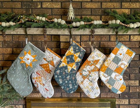 Free Pattern — Blog — Sharon Holland Designs Christmas Stocking Pattern Free, Stocking Pattern Free, Sharon Holland, Patchwork Inspiration, Quilted Christmas Stockings, Christmas Stocking Pattern, Stocking Pattern, Warm Christmas, Quilt Design