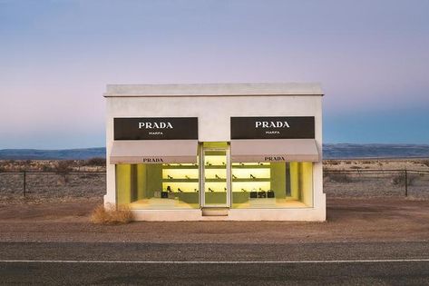 Prada Marfa Store Desert Print Wall Art Texas Desert, Prada Store, Prada Marfa, Desert Homes, Lulu And Georgia, West Texas, Ship Lap Walls, Colour Photograph, Pop Up Store