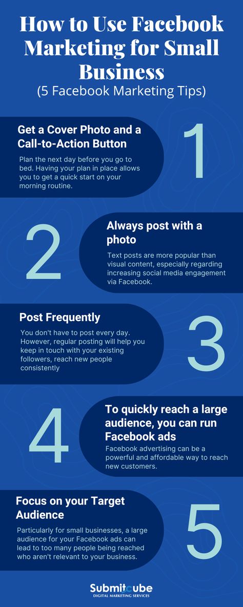 Facebook is the best place for small businesses, with billions of active users every month. A social media presence is an essential strategy to connect with your local community. These tips will help you find, build, and keep your Facebook fans, whether starting a page or re-creating one. #facebookmarketing #socialmediamarketing #digitalmarketing #instagrammarketing #facebookads #facebook #marketing #socialmedia #facebookadvertising #facebookpage #seo #onlinemarketing #digitalmarketingagency Facebook Strategy For Business, Marketing On Facebook, Facebook Social Media Strategy, Facebook Marketing Tips, Using Facebook For Business, Marketing For Small Business, Commercial Website, Facebook Tips, Facebook Content