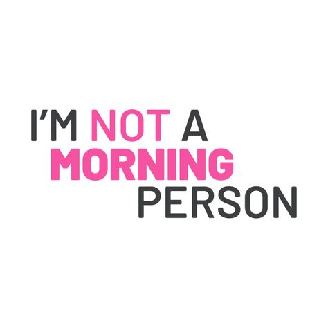 Check out this awesome 'I+Am+Not+A+Morning+Person+Lazy+Friend+Gifts' design on @TeePublic! I’m Not A Morning Person, Not A Morning Person, Feeling Lazy, Lazy Morning, Morning Person, Friend Gifts, Text Quotes, Cute Texts, Coffee Love