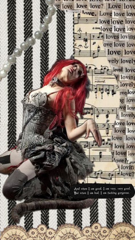 Emillie Autumn #Emillie autumn Emilie Autumn Aesthetic, Emilie Autumn, Sid And Nancy, Autumn Aesthetic, Music Artists