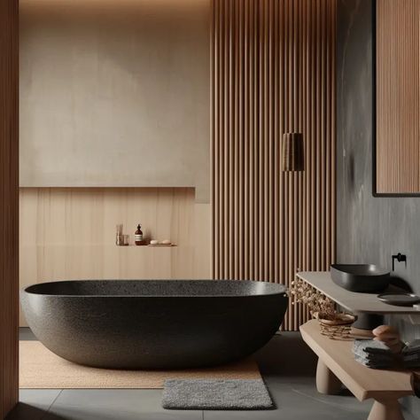 7 Secrets to Crafting a Luxurious Japandi Bathroom: Elevate Your Home with Timeless Style & Comfort - axxla interior design Japandi Bathrooms, Modern Japanese Bathroom, Japandi Wood, Japandi Bathroom Design, Curated Spaces, Japandi Aesthetic, Cozy Minimalism, Japandi Bathroom, Japanese Bathroom