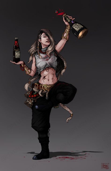 Drunken Master Monk, Monk Dnd, Drunken Master, Illustration Design Graphique, Illustration Fantasy, Pathfinder Character, Oc Art, Dungeons And Dragons Characters, Dnd Art