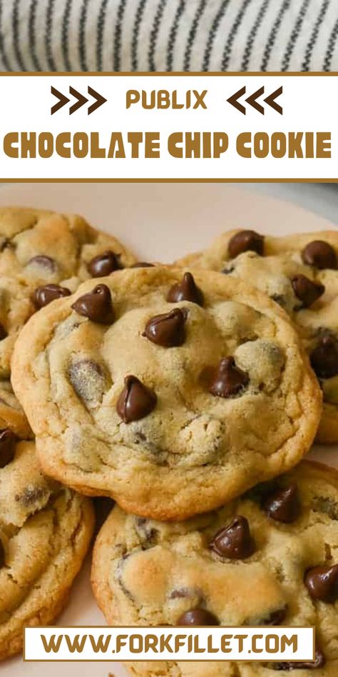 In this blog, I will share with you a Publix Chocolate Chip Cookie Recipe that is super delicious. #PublixChocolateChip #CookieRecipe Publix Cookie Recipe, Homemade Chocolate Chip Cookies Recipe, Soft Chocolate Chip Cookies Recipe, The Stay At Home Chef, Publix Recipes, Cookie Recipes Chewy, Stay At Home Chef, Homemade Chocolate Chip Cookies, Soft Chocolate Chip Cookies