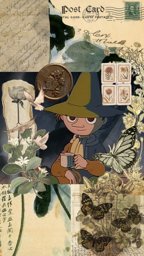 #moominvalley #snufkin Moomin Snufkin Wallpaper, Snufkin Wallpaper Aesthetic, Moomin And Snufkin Wallpaper, Snufkin Wallpaper, Moominvalley Snufkin, Moomin Snufkin, Moomin Family, Moomin Wallpaper, Moomin Cartoon