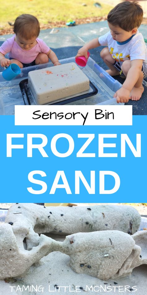 Sand Sensory Bin, Summer Sensory, Eyfs Activities, Sensory Activities Toddlers, Nursery Activities, Ocean Activities, Summer Preschool, Sensory Activity, Toddler Sensory