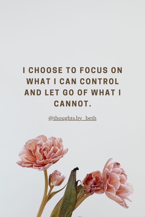 Discover the empowering affirmation, "I choose to focus on what I can control and let go of what I cannot." This gentle reminder helps you cultivate inner peace and resilience. Join a community of women who are embracing positivity and letting go of stress. Save this pin for daily inspiration! #Mindfulness #Affirmations #SelfCare Inner Peace Begins The Moment You Choose, What I Can Control, Self Peace, I Can Control, Faith And Hope, Community Of Women, Simple Reminders, Inner Self, Self Empowerment