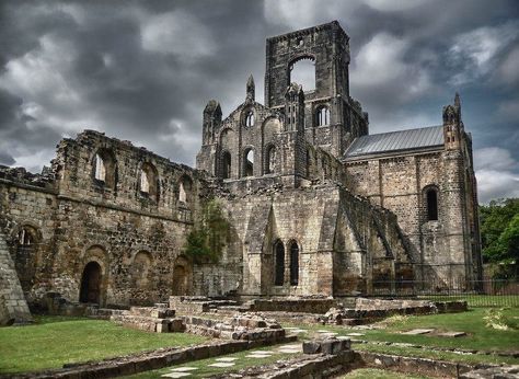 KIRKSTALL ABBEY ~ NORTH YORKSHIRE, ENGLAND Kirkstall Abbey, Leeds Uk, West Yorkshire, England Uk, North Yorkshire, City Life, Leeds, Worlds Largest, Barcelona Cathedral