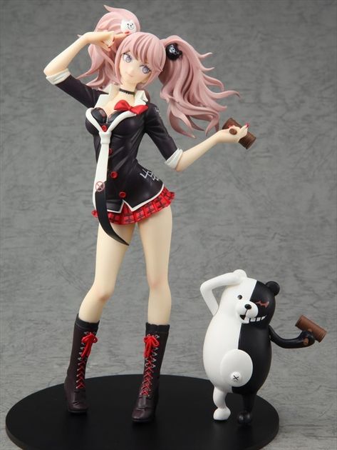 Action figure Enoshima Junko❤️ Danganronpa Figures, Danganronpa Merch, Danganronpa The Animation, Enoshima Junko, Danganronpa Junko, List Of Anime, Cool Figures, Junko Enoshima, Vaporwave Art