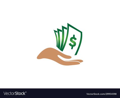 Money Logo Design, Cash Logo, Money In Hand, Money Logo, Management Logo, Logo Design Illustration, Loan Money, Payday Loans Online, Small Business Start Up