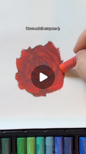 Daphne Frizzle on Instagram: "oil pastels = adult crayons. I love them 😩 
-
#oilpastel #oilpasteltutorial #oilpasteltips #colortheory #drawing #rosedrawing #rosepainting #floralart #floraldrawing #redrose" Gel Crayons Art, Gel Crayons Art Ideas, Gel Crayons, Pastel Techniques, Oil Pastel Techniques, Oil Pastel Crayons, Oil Pastel Drawings Easy, Pastel Crayons, Oil Pastel Drawings