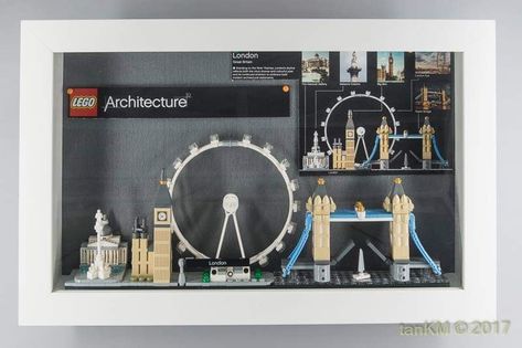 Architecture Display, Lego Display Shelf, Lego Storage Solutions, Lego Display Case, Lego Display Ideas, Jewellery Storage Display, Collection Displays, Ikea Ideas, Lego Display