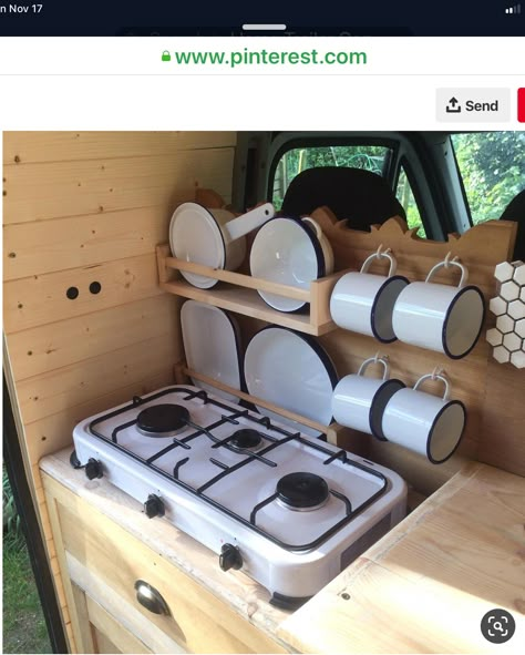 Life Budget, Self Build Campervan, Dresser Kitchen, Homemade Camper, Mobile Home Kitchen, Caravan Decor, Camper Kitchen, Diy Campervan, Self Build