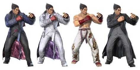 Kazuya Mishima Outfits Art - Tekken 8 Art Gallery Tekken Kazuya, Kazuya Mishima, Tekken 8, Game Artwork, Game Character Design, Video Game Characters, Character Designs, Game Character, Video Game