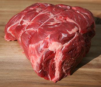 An Under Blade Pot Roast is the bottom, less-tender portion of a whole blade roast.  It may be sold bone-in, or boneless. If boneless, it may be tied up with butcher's string, which you leave on until after cooking. http://www.cooksinfo.com/under-blade-pot-roast Beef Ribeye Roast, Grilled Prime Rib, Boneless Prime Rib Roast, Blade Roast, Smoked Prime Rib, Ribeye Roast, Holiday Roasts, Standing Rib Roast, Meat Delivery