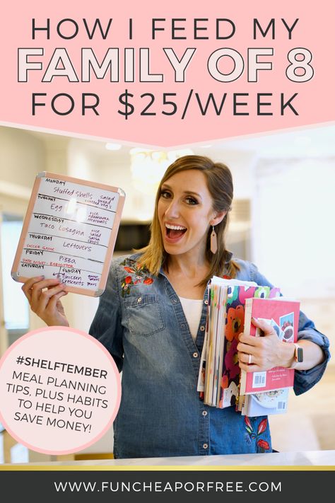 Frugal Meal Planning For Large Families, Shelf Cooking Jordan Page, Cheap Meal Plans For Family Of 5, Feeding A Family Of 5 On A Budget, Feed A Family Of 4 On $50 A Week, Feeding A Family Of 4 On $50 A Week, Jordan Page Fun Cheap Or Free, Cheap Meal Plans Families, Feed A Family Of 4 For $100 A Week