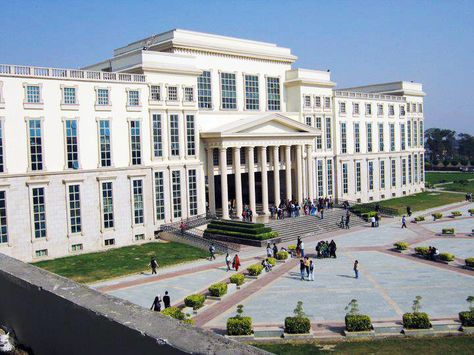 Amity University Lucknow Campus, also known as Mango Orchard Campus. Lucknow University, India Wallpaper, Amity University, Rose Flower Wallpaper, Colonial Architecture, Engineering Colleges, College Admission, Colleges And Universities, Images Photos