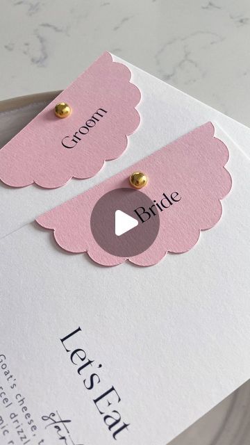 Florence Paperie • Wedding Stationery & Signage on Instagram: "If you didn’t know by now… I love an individual menu and place card for a wedding breakfast 🤩 it just feels so personal and there’s so many different ways to do it. Today’s way, soft pink, scalloped shaped place cards and white menus, assembled together with a gold pin, stunning (if I do say so myself!)

Styled for a shoot with @spahotelweddings 🤍

#weddingstationery #weddingstationerydesign #weddingstationer #weddinginvitations #weddinginvites #weddinginvitationcard #weddingdaydetails #weddingdaystationery #kentweddingsupplier #kentweddingmagazine #kentweddings #surreywedding #2025bride #2025bridetobe" Pink Wedding Menu Cards, Menu And Place Card, Kent Wedding, Wedding Stationery Design, Wedding Menu Cards, Wedding Breakfast, Gold Pin, Wedding Diy, Wedding Place Cards