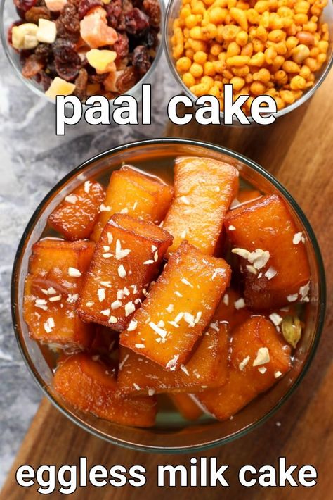 Paal Cake Recipe, Milk Powder Cake Recipe, Tea Time Snacks Easy, Milk Powder Recipes Desserts, Indian Cake Recipe, Dessert Recipes With Milk, Gulab Jamun Cake Design, Indian Dessert Recipes Videos, Milk Powder Sweet Recipes