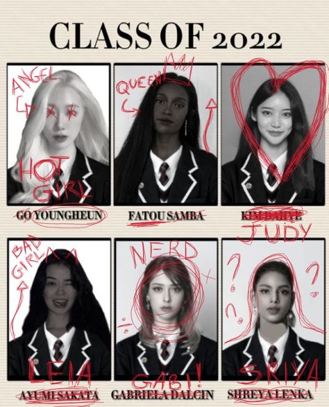 Kpop class edit blackswan Youngheun, Fatou, Judy, Leia, Gabi, Sriya Blackswan Members Name, Sriya Blackswan Icon, Black Swan Gabi, Kpop Class Edit, Blackswan Edit, Blackswan Kpop Group, Sriya Blackswan, Black Swan Kpop, Blackswan Icons