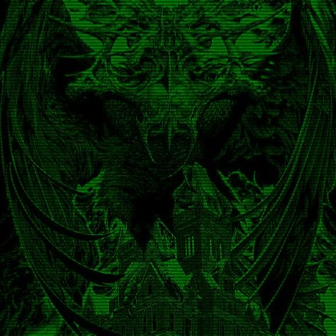 Black And Green Asthetics, Goth Green Aesthetic, Green And Black Pfp, Green Emo Aesthetic, Y2k Wallpaper Green, Green Cybercore, Aesthetic Y2k Wallpaper, Green Goth, Red Goth