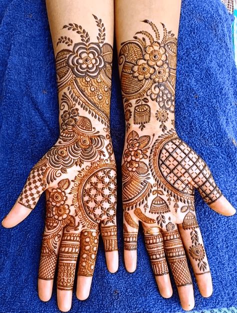 Arabic Mehandi Full Hand Design, Fancy Mehndi, Mehendi Ideas, Khafif Mehndi, Khafif Mehndi Design, Heena Design, Circle Mehndi, Basic Mehndi, Very Simple Mehndi Designs