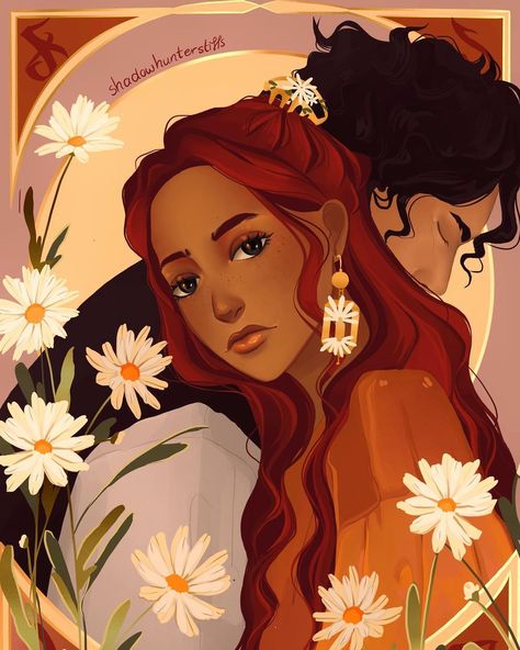 Cassandra Clare on Twitter: "Lovely Jordelia by @shadowhunterstiffs… " James And Cordelia, Vertical Poster, I Changed, Cassandra Clare, The Colour, Colour Palette, The Way, Instagram