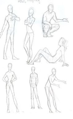 How to draw poses disney like style & burdge bug style People In Different Poses, 디즈니 캐릭터, Sketches Of People, Alberto Giacometti, Different Poses, Poses Reference, Poses References, Body Drawing, Art Poses