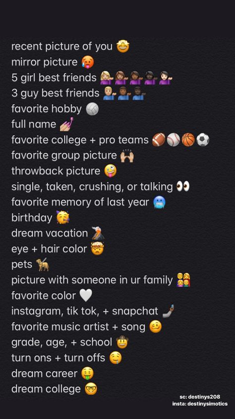 Juicy Sleepover Questions, Captions For Throwback Pictures, Stuff To Post On Snapchat Story, Friends Emojis On Snapchat, Juicy Questions To Ask Your Friends, Expose Yourself Snapchat Challenge, Snapchat Friend Emojis Ideas Summer, Best Friends List Snapchat Games, Questions Snapchat